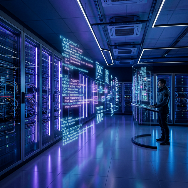 Ilustración del proyecto sobre lenguaje procedimental en bases de datos
